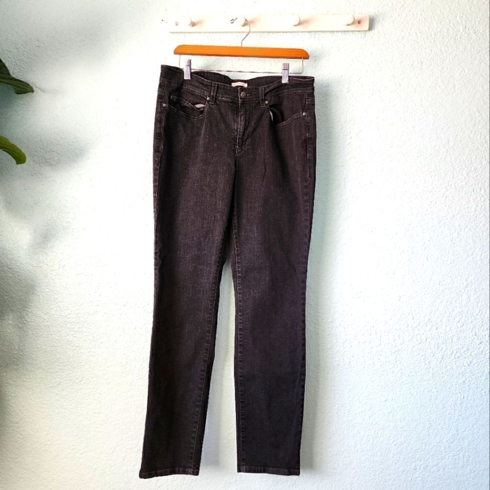 Eileen fisher organic cotton blend normcore minimalist lounge wear jeans
